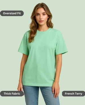 mint-green-oversized-t-shirt-women