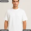 White Oversized T-Shirt for Men – 260 GSM Heavyweight Cotton