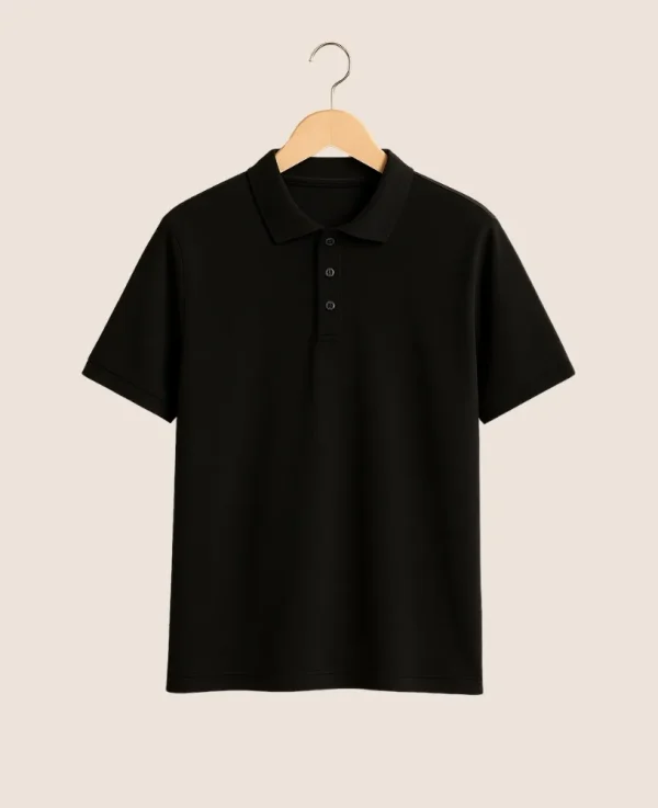 black-polo-t-shirt-men-hanger