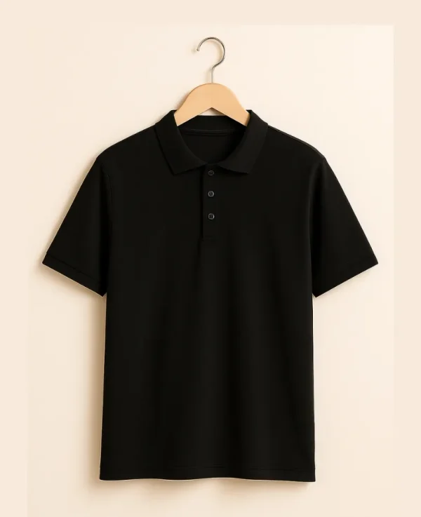 black-polo-t-shirt-women-hanger