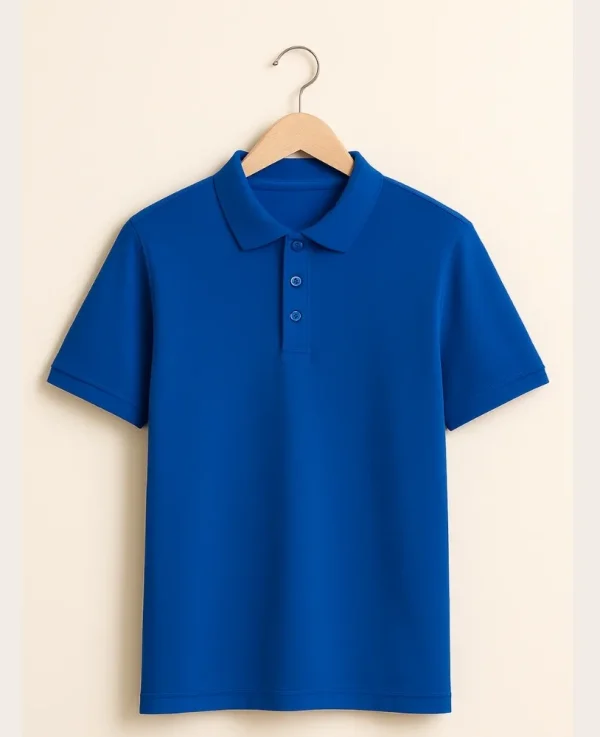 blue-polo-t-shirt-women-hanger