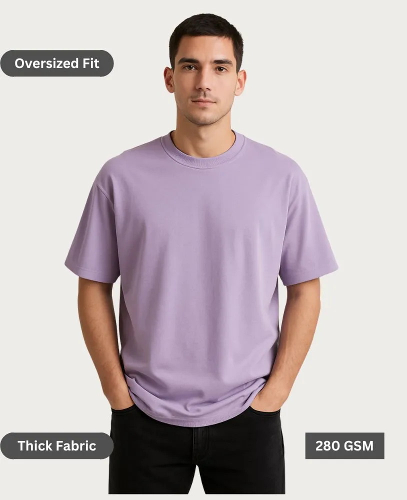 lavender-oversized-t-shirt-men