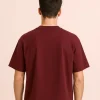 maroon-oversized-t-shirt-men-back