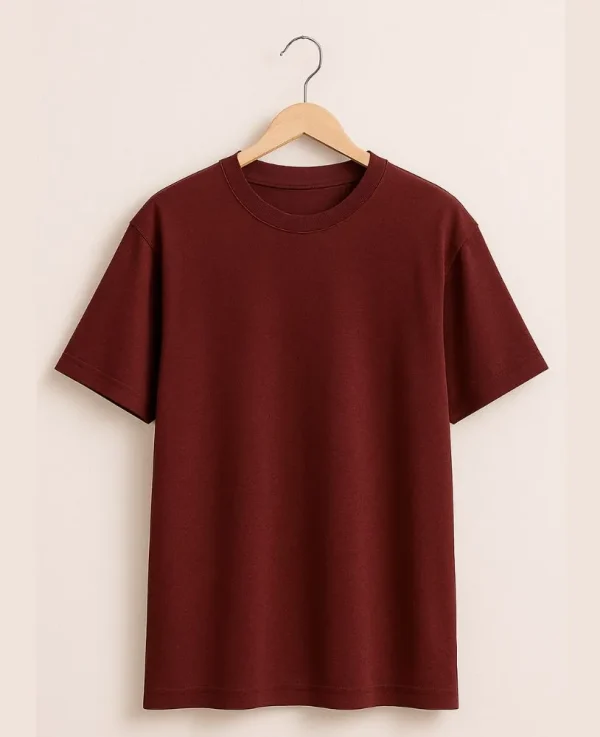 maroon-oversized-t-shirt-men-hanger
