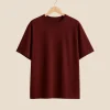 maroon-oversized-t-shirt-women-hanger