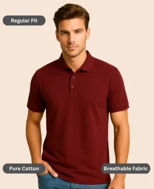 maroon-polo-t-shirt-men