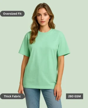 mint-green-oversized-t-shirt-women