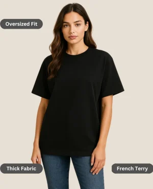 black-oversized-t-shirt-women