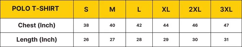polo-t-shirt-size-chart