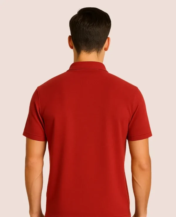 red-polo-t-shirt-men-back