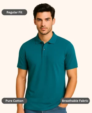 teal-blue-polo-t-shirt-men