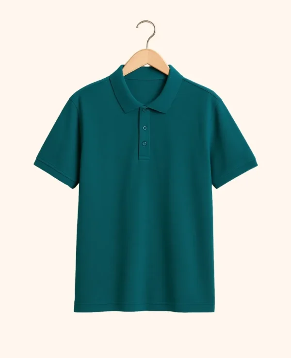teal-blue-polo-t-shirt-men-hanger