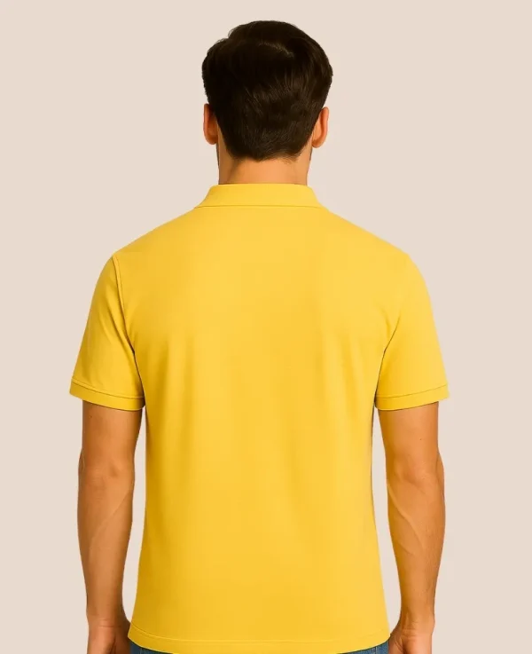 yellow-polo-t-shirt-men-back