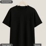 All Solid Color Oversized T-Shirts for Women | 260 GSM Heavy Cotton