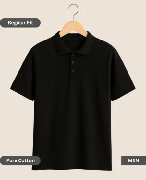 All Solid Colors – Polo T-Shirt for Men (Premium Cotton)