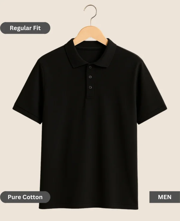 All Solid Colors – Polo T-Shirt for Men (Premium Cotton)