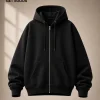 Black-Regular-Zip-Hoodie