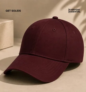 Maroon-Baseball-Cap