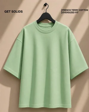Mint-green-Oversized-T-shirt