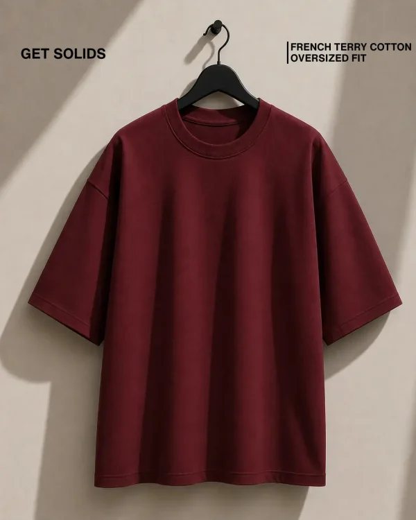 Heavyweight French Terry Oversized T-Shirt