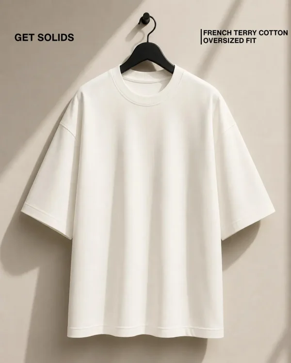 Heavyweight French Terry Oversized T-Shirt