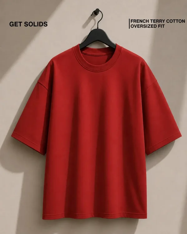 Heavyweight French Terry Oversized T-Shirt